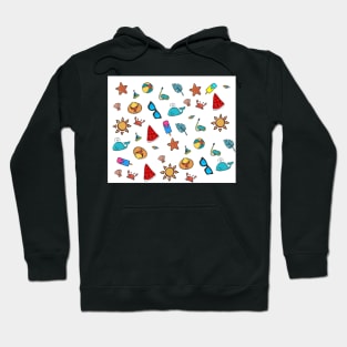 summer pattern Hoodie